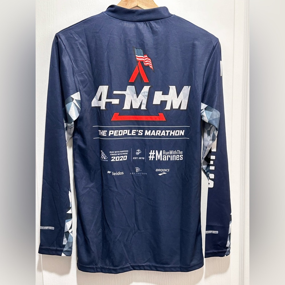 Marine Corps Marathon 2020 “The People’s Marathon” Long Sleeve Shirt - Picture 2 of 10